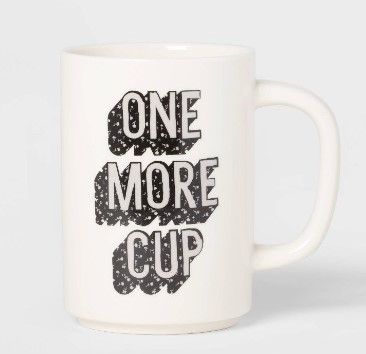 Photo 1 of 16oz Stoneware One More Cup Mug - Room Essentials™ 2pc