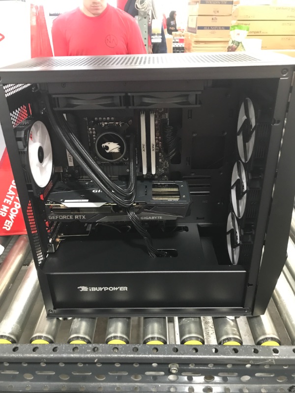 Photo 6 of iBUYPOWER Pro Gaming PC Computer Desktop SlateMR 236i (Intel i5-12600KF 3.7GHz, GeForce RTX 3060 12GB, 16GB DDR4 RGB RAM, 500 GB NVMe SSD + 1 TB HDD, WiFi Ready, Windows 11 Home)
