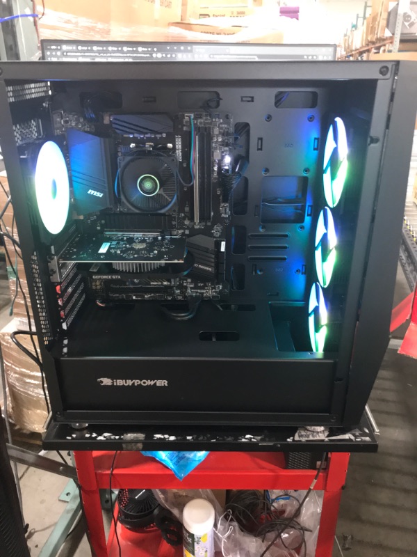 Photo 14 of iBUYPOWER Pro Gaming PC Computer Desktop Slate5MR 249a (AMD Ryzen 5 3600 3.6 GHz, NVIDIA GTX 1650 4GB, 8GB DDR4, 480 GB SSD, Windows 11 Home)
