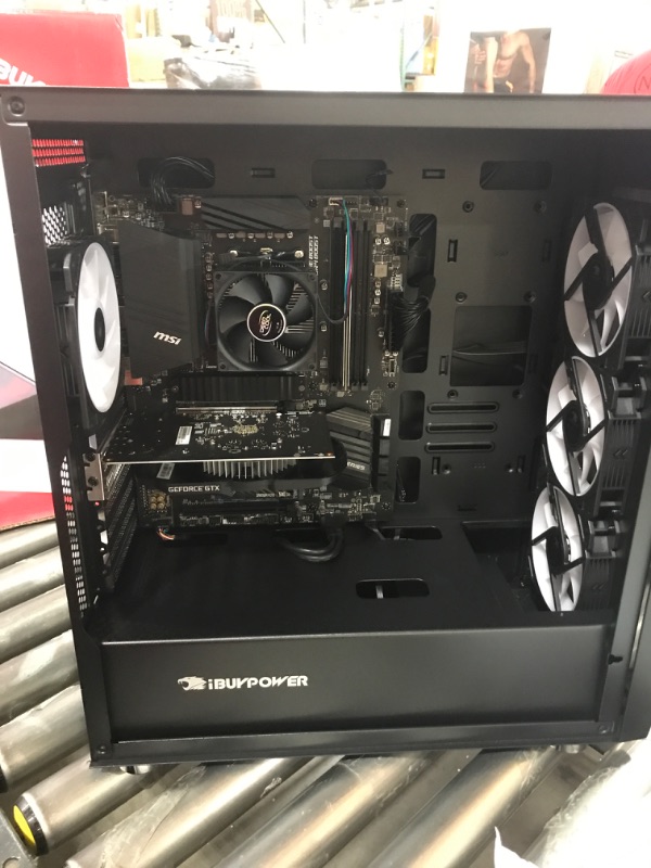 Photo 11 of iBUYPOWER Pro Gaming PC Computer Desktop Slate5MR 249a (AMD Ryzen 5 3600 3.6 GHz, NVIDIA GTX 1650 4GB, 8GB DDR4, 480 GB SSD, Windows 11 Home)
