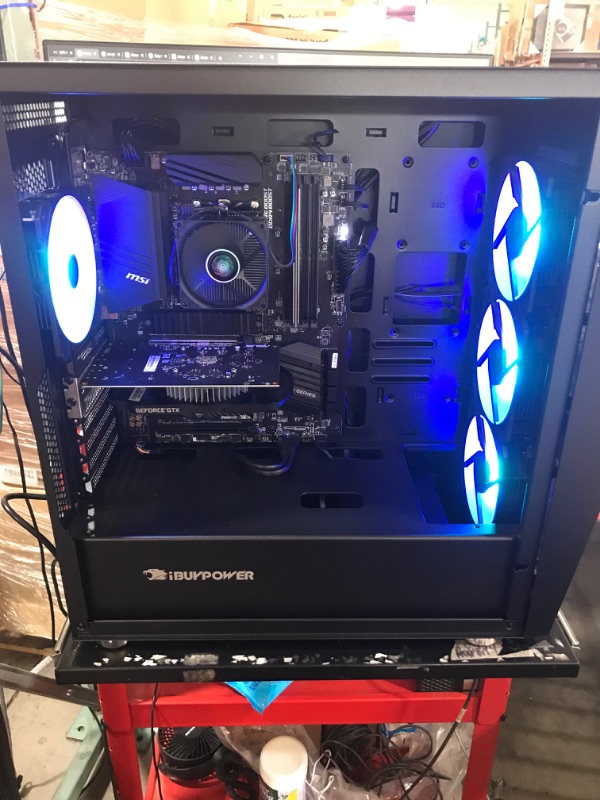 Photo 15 of iBUYPOWER Pro Gaming PC Computer Desktop Slate5MR 249a (AMD Ryzen 5 3600 3.6 GHz, NVIDIA GTX 1650 4GB, 8GB DDR4, 480 GB SSD, Windows 11 Home)
