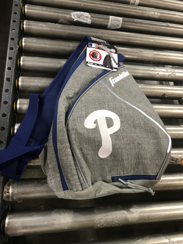 Photo 2 of Franklin Sports MLB Team Licensed Baseball Slingbak Crossbody Bag for Men and Women
