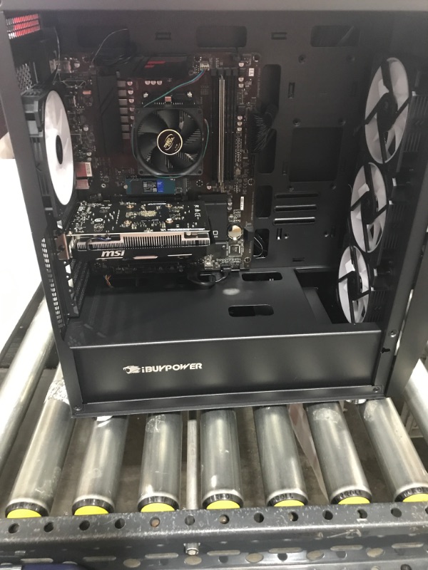 Photo 1 of iBUYPOWER Pro Gaming PC Computer Desktop Slate5MR 250a (AMD Ryzen 3 3100 3.6 GHz, NVIDIA GTX 1650 4GB, 8GB DDR4, 480 GB SSD, WiFi Ready, Windows 11 Home)
