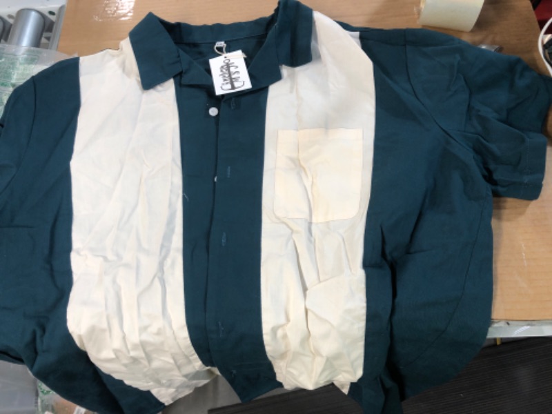 Photo 1 of Anchor MSJ 50's Retro Bowling Button-up (Men's Size XXXL)