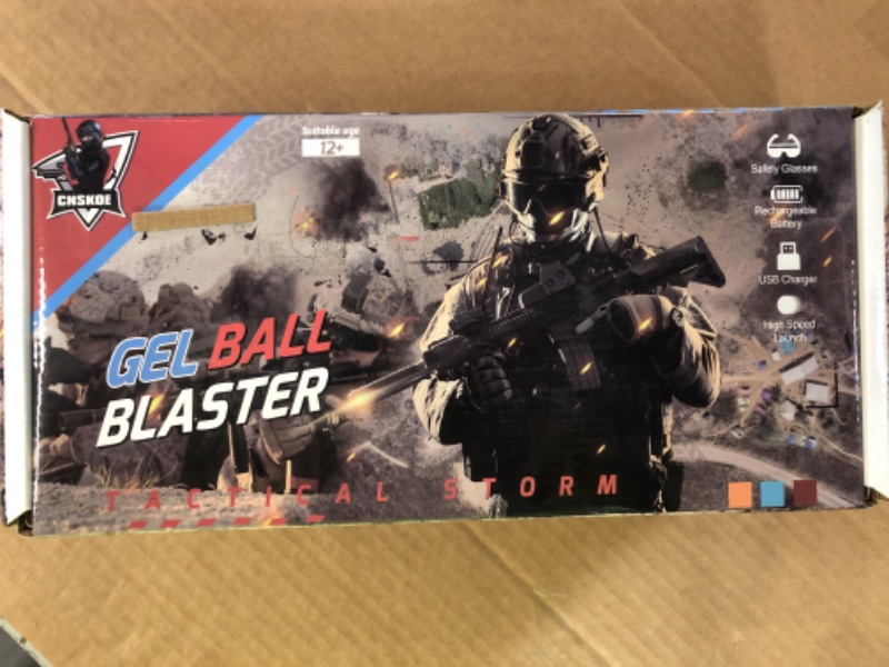 Photo 1 of CNSKOE Splatter Ball Blaster Gel Gun