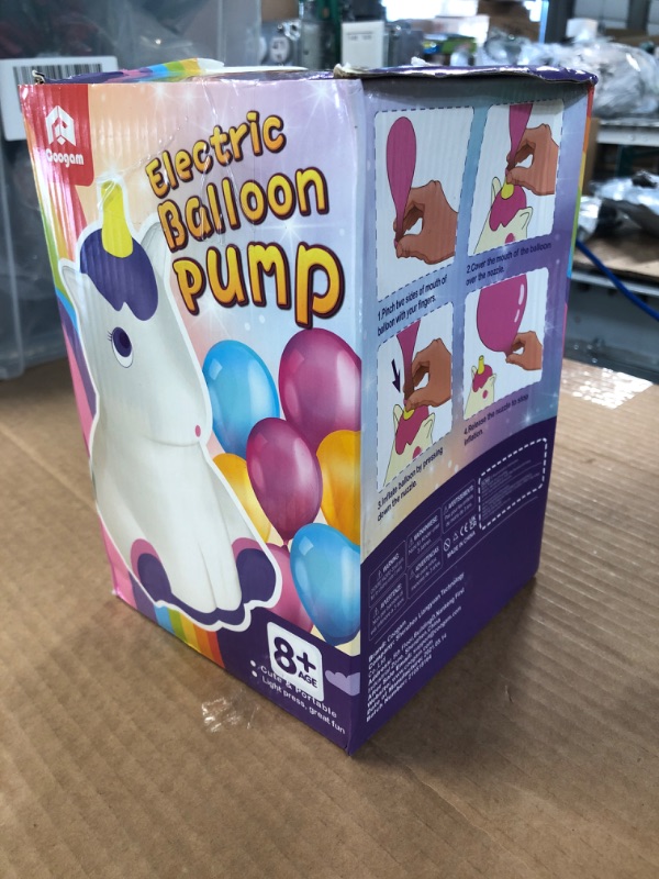 Photo 2 of Coogam Unicorn Balloon Pump