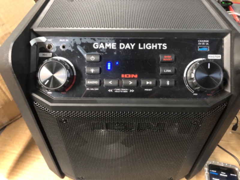 Photo 2 of ION Audio GameDayLights Portable Bluetooth Speaker