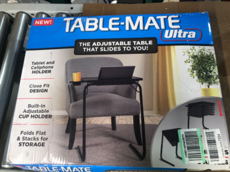 Photo 2 of Table-Mate Ultra Folding TV Tray Table and Cup Holder