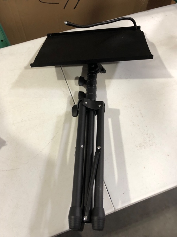 Photo 2 of Projector Tripod Stand, Laptop Tripod Adjustable Height 23 to 63 Inch, 