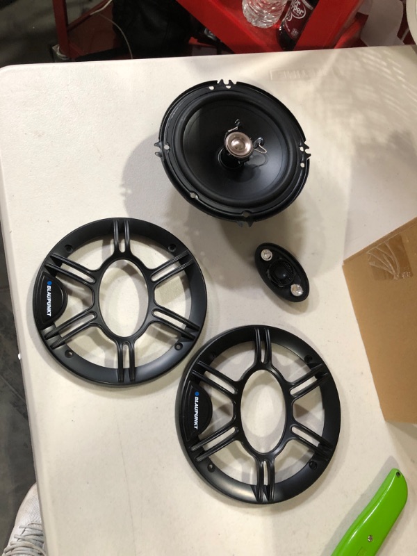 Photo 2 of 4 x Blaupunkt 6.5" 4-Way Car Audio coaxial Speakers 6-1/2" 720W