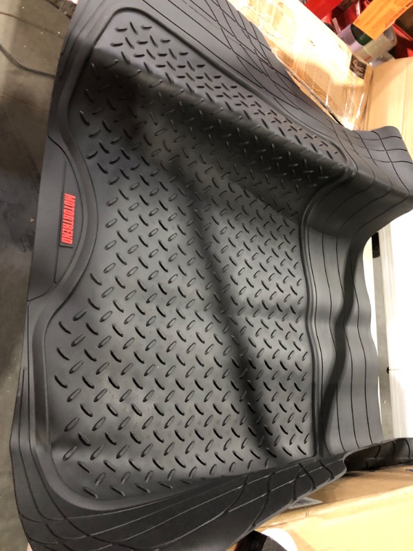 Photo 3 of Motor Trend FlexTough - for Cars Truck SUV, Automotive Floor Mats Black