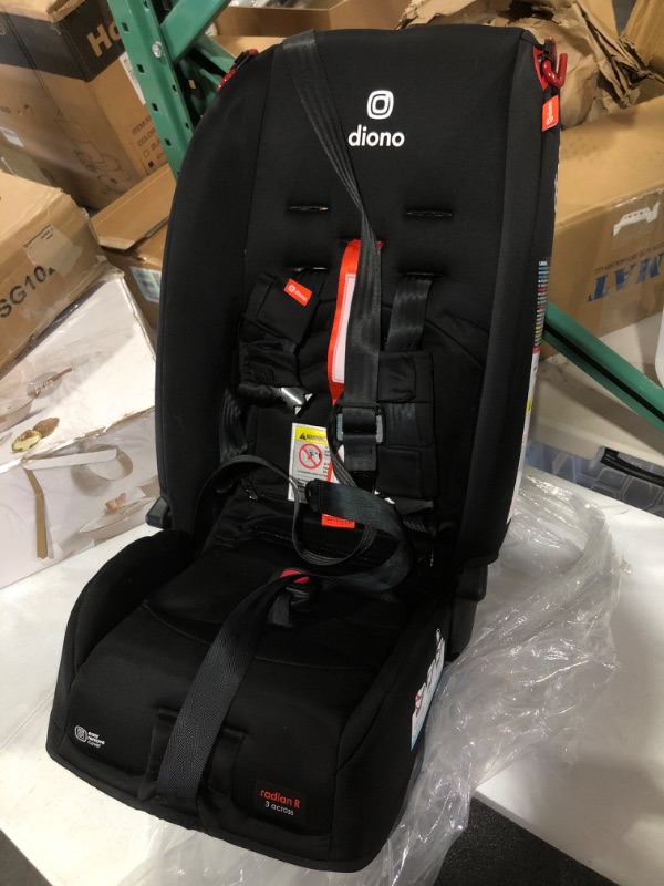 Photo 2 of Diono Radian 3R, 3-in-1 Convertible Car Seat, Black Jet