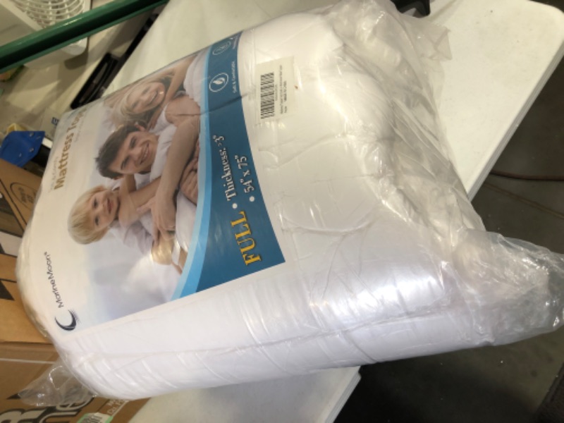 Photo 2 of Marine Moon Mattress Topper Full Cooling Plush