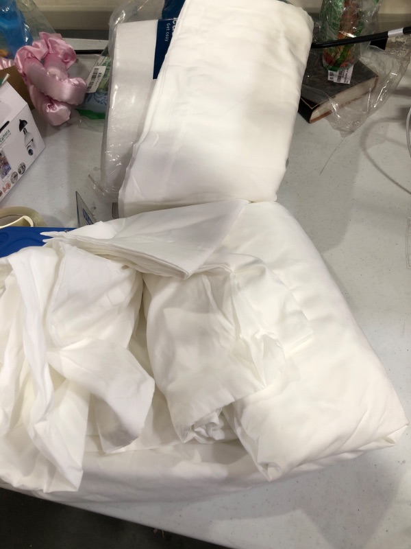 Photo 2 of 
Bedsure White Duvet Cover Queen Size 90x90