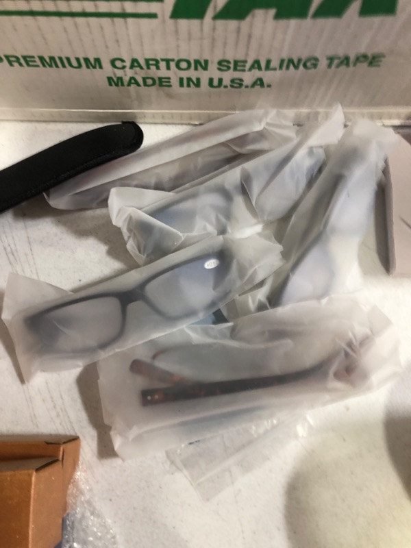 Photo 1 of 5 Pairs Reading Glasses Quality Readers Spring Hinge Glasses for Men Women Blue Light Blocking Anti Glare