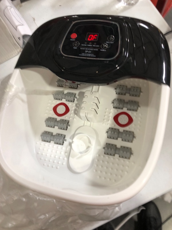 Photo 2 of Foot Spa Bath Massager with Heat