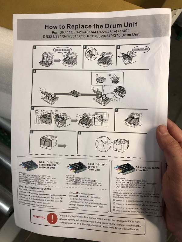 Photo 3 of (READ NOTES) SAIDING Remanufactured Drum Cartridge Replacement ?21.5 x 13.25 x 5.5 inches
