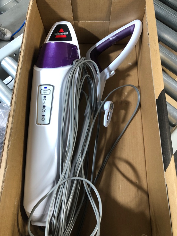 Photo 4 of (READ NOTES) Bissell Steam Mop, 19404, Purple Powerfresh Pet 29 x 12 x 7 inches
