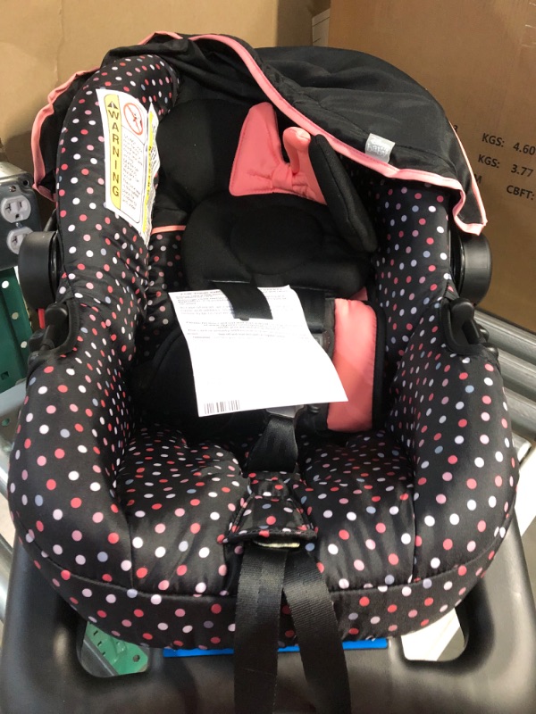 Photo 3 of Disney Light 'n Comfy 22 Luxe Infant Car Seat, Minnie Confetti