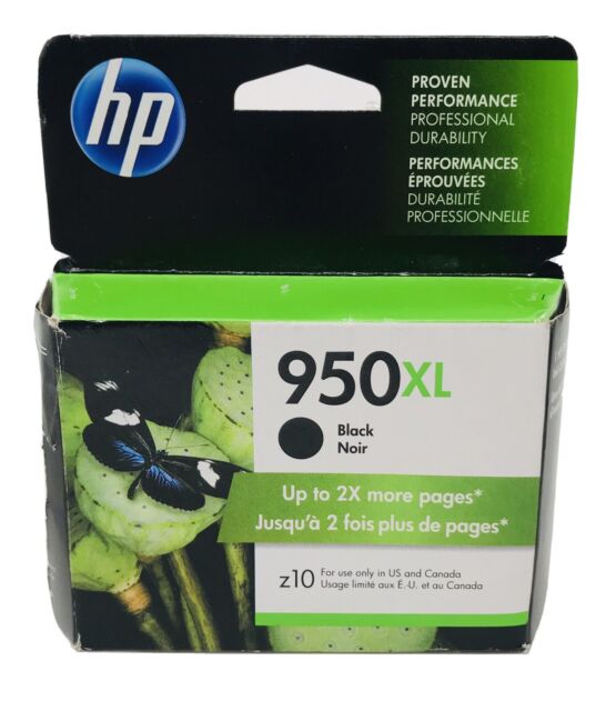 Photo 1 of HP 93X / 95X ink cartridges 950XL and 951XL, black, yellow, magenta, cyan