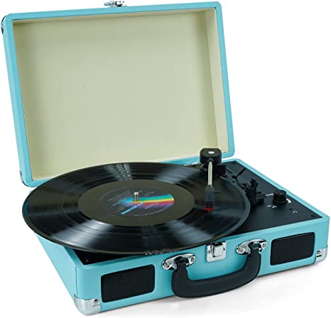 Photo 1 of [brand new] VinylTime Briefcase Style Retro Turntable Record Player