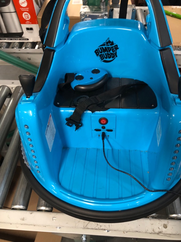 Photo 2 of  ** PARTS ONLY** Ride On Electric Bumper Car for Kids & Toddlers, 12V 2-Speed, Ages 1, 2, 3, 4, 5 Year Old Boys & Girls Toys : Baby Bumping Toy Cars & Remote - Gifts for 18 Months Boy Toddler-5 Years Birthday Gift Blue