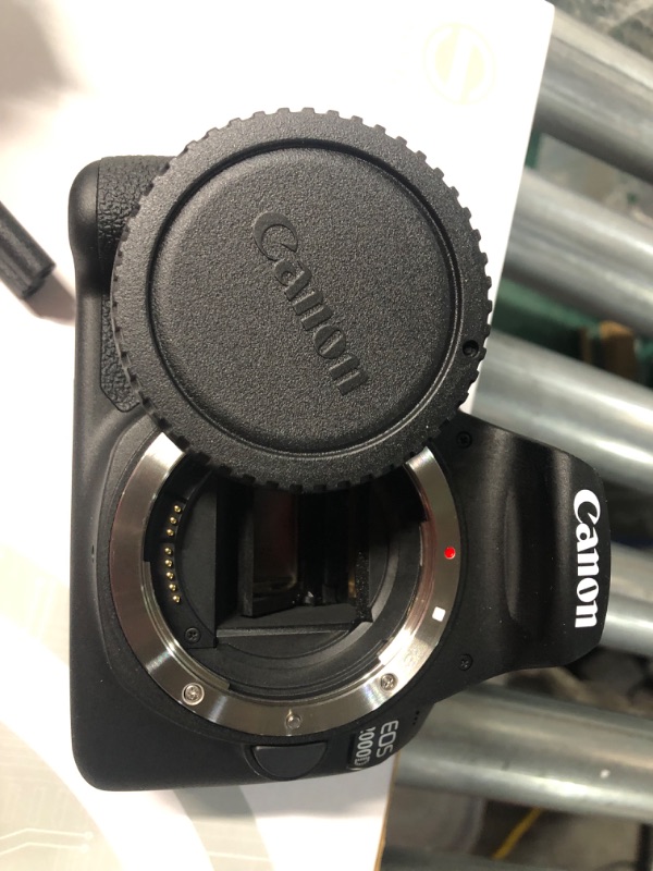 Photo 1 of Canon EOS 2000D (Rebel T7) DSLR Camera + 18-55mm III Kit