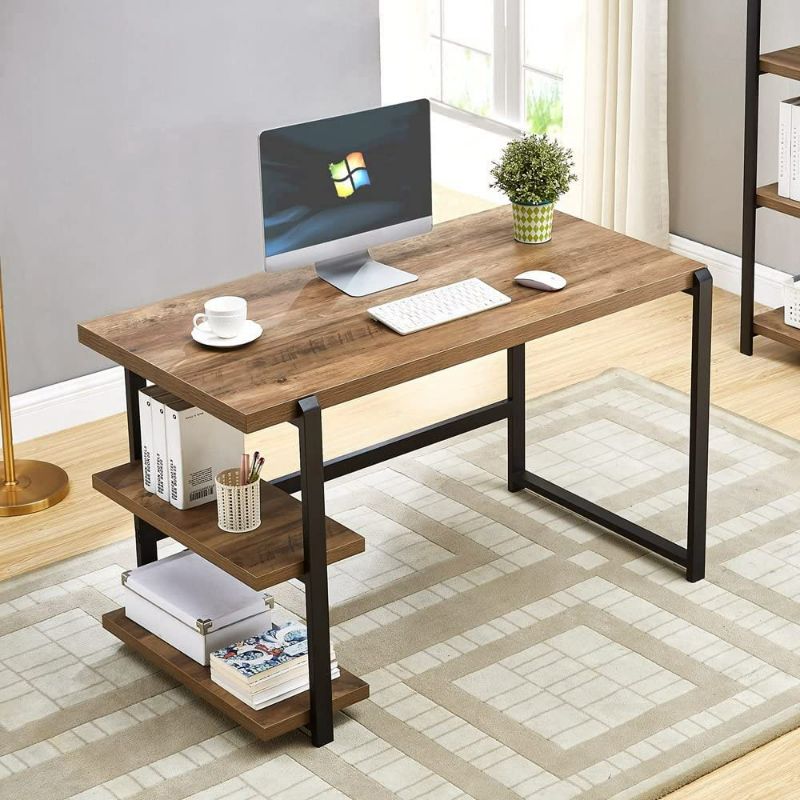 Photo 1 of FOLUBAN Home Office Desk with 2 Storage Shelves