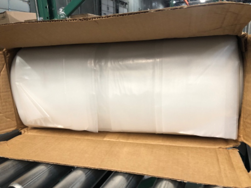 Photo 2 of *IN GOOD CONDITION* Plastic Sheeting, 6 Mil, 10' x 100', Clear/Translucent