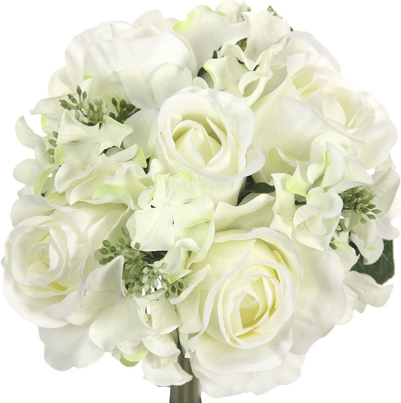 Photo 1 of *SEE NOTES* Artificial Flower Mixed Bouquet Table Decorations, Set of 10