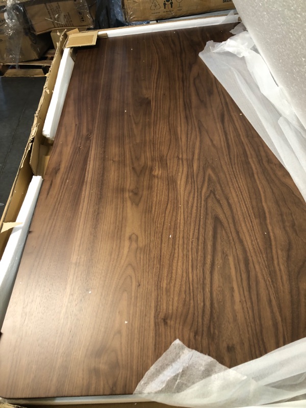 Photo 1 of TABLE TOP ONLY*****
Christopher Knight Home Lucious Dining Table, Natural Walnut / Dark Grey