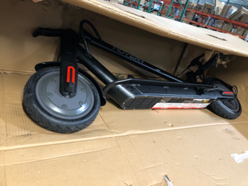 Photo 2 of **PARTS ONLY/ DOES NOT TURN ON** Hover-1 Journey Electric Scooter | 14MPH, 16 Mile Range, 5HR Charge, LCD Display, 8.5 Inch High-Grip Tires, 220LB Max Weight, Cert. & Tested - Safe for Kids, Teens, Adults Black