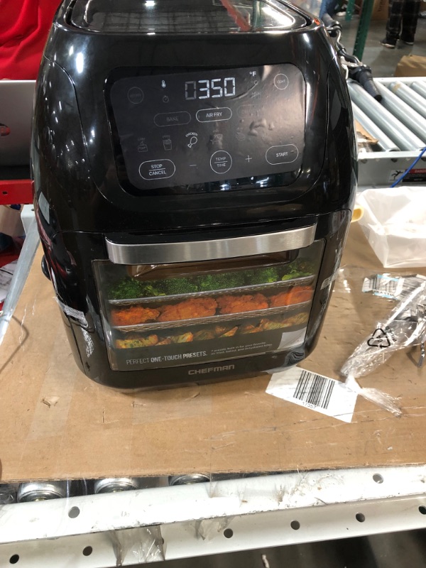 Photo 2 of *SEE NOTES* CHEFMAN Multifunctional Digital Air Fryer+ Rotisserie,