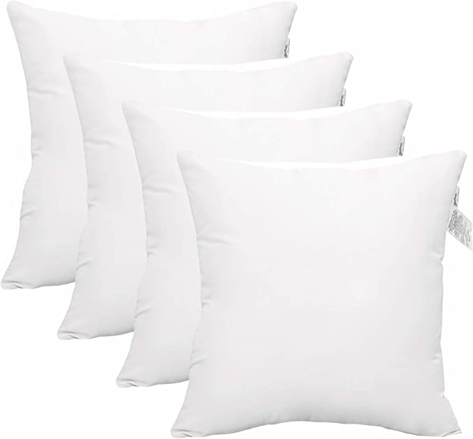 Photo 1 of [USED] 16x16 Pillow Inserts (Pack of 4)