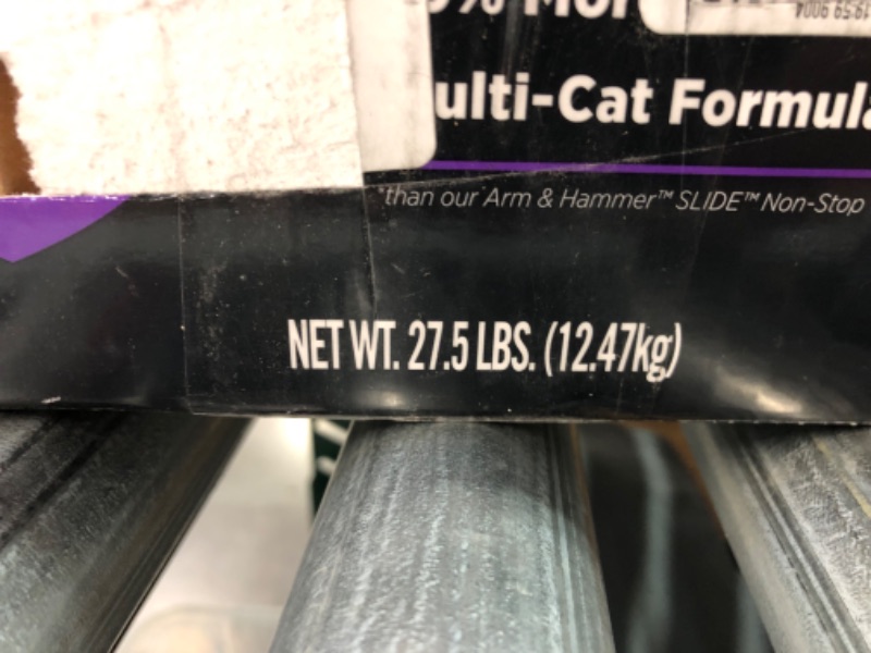 Photo 3 of [DAMAGE] Arm & Hammer Slide Platinum Clumping Cat Litter, Multi-Cat 27.5 lb