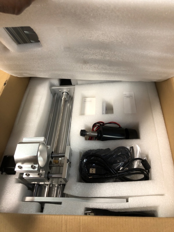 Photo 1 of DAEDALUS CNC Router Machine 2818 Max, 3 Axis, 200w Spindle, All Aluminum Frame