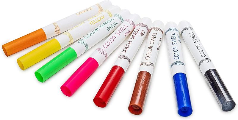 Photo 1 of  2 PK Color Swell Washable Markers With 8 Vibrant Colors 