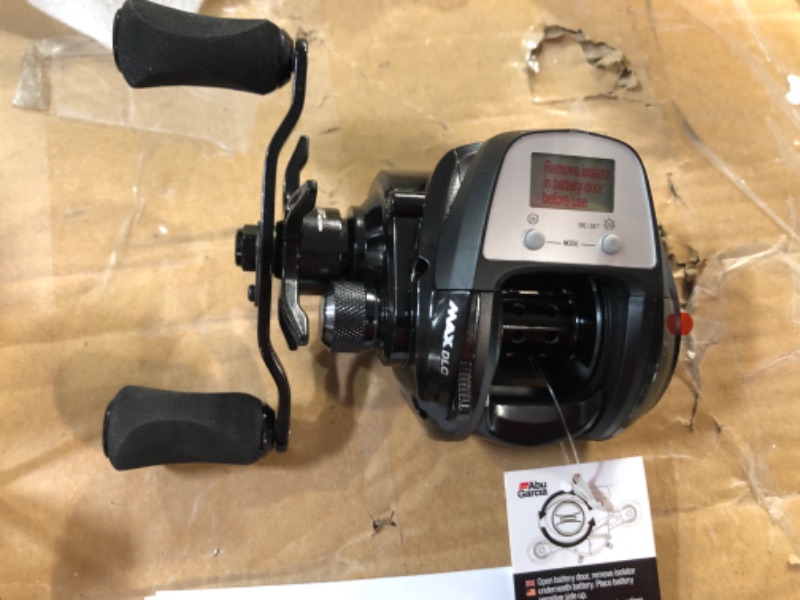 Photo 3 of Abu Garcia Max DLC Low Profile Baitcast Fishing Reel, Black