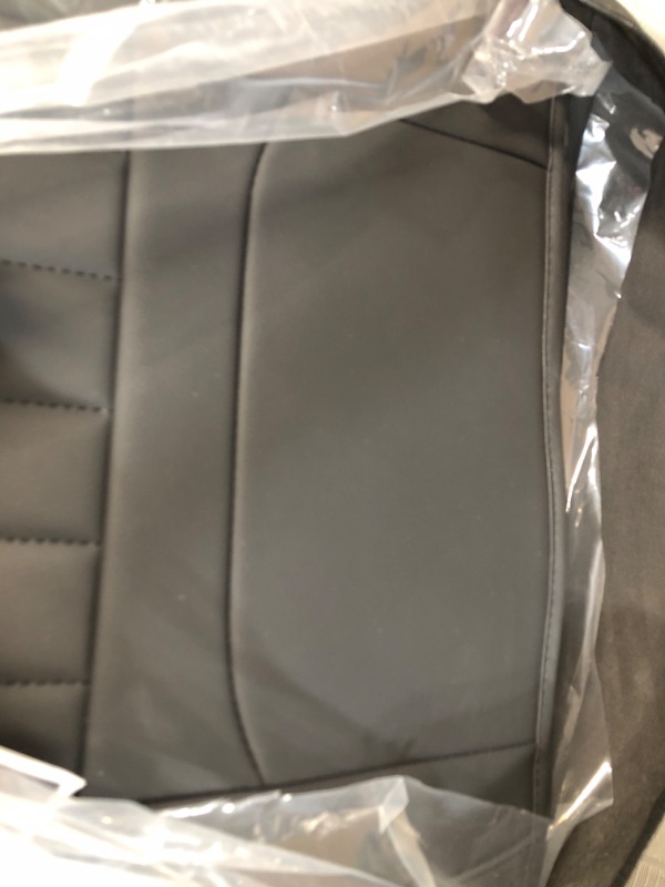 Photo 3 of Sanwom Leather Car Seat Covers Full Set, Universal Automotive Vehicle Seat Covers, Waterproof Vehicle Seat Covers 