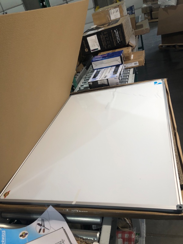 Photo 2 of Lockways White Board Dry Erase Board 48 x 36 Inch