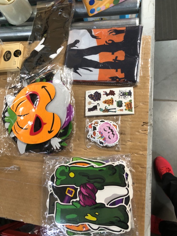 Photo 1 of 122 PCS Halloween Party Decorations