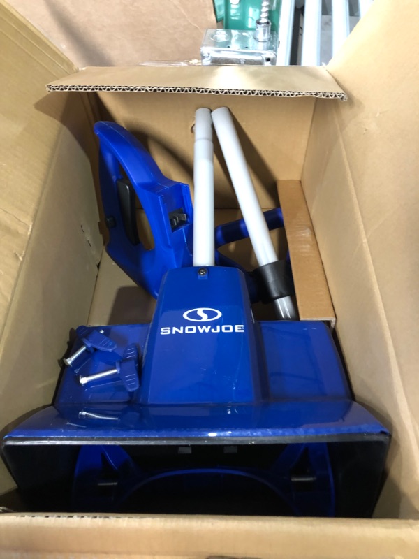 Photo 1 of 11 in. 24-Volt Cordless Snow Shovel Kit with 5.0 Ah Battery + Charger