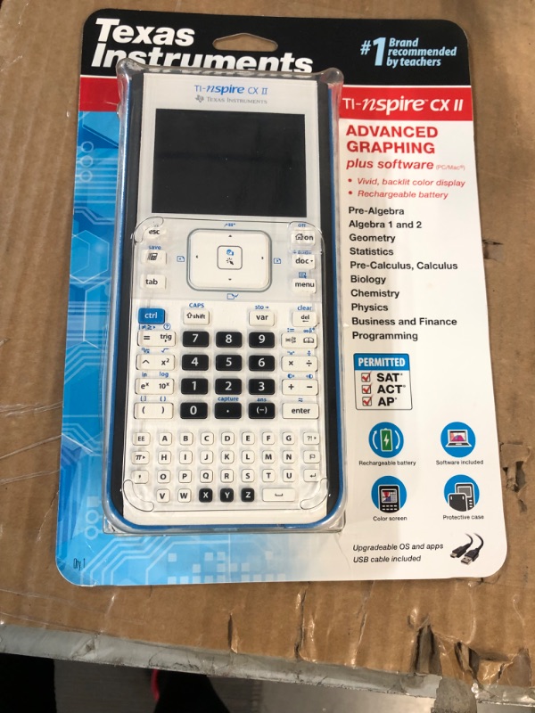 Photo 2 of Texas Instruments® TI-Nspire Color Graphing Calculator