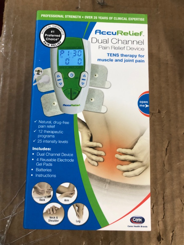 Photo 2 of AccuRelief TENS Unit Pain Relief System 