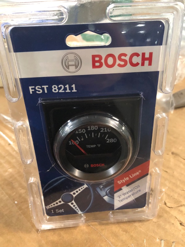 Photo 2 of Bosch SP0F000049 Style Line 2" Electrical Water/Oil Temperature Gauge - FAIRLY NEW** 