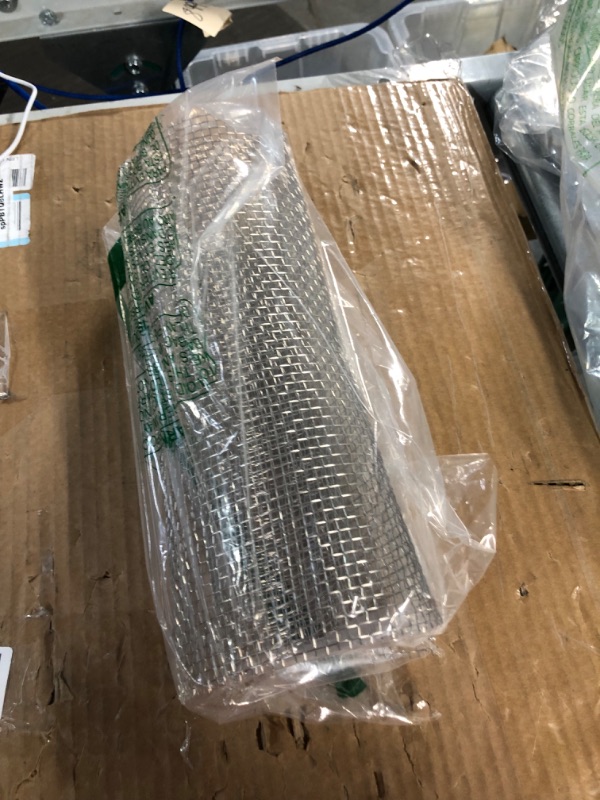 Photo 2 of 304 Stainless Steel Woven Wire Mesh1 Roll, 5 Mesh - Aperture 4.5mm, About 12"X24" (30 X 60CM) - for Vent, Cage, Cabinets Mesh, Security Guard Garden Screen 30*60CM 1