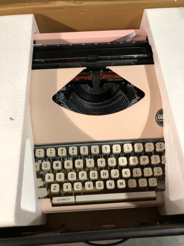 Photo 2 of We R Memory Keepers 0718813102971 Typewriter Typecast-Pink