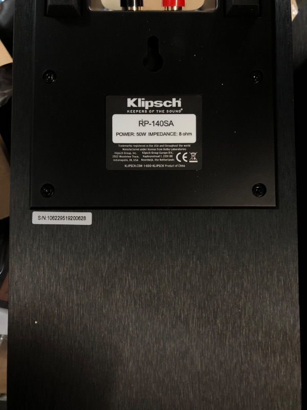 Photo 4 of Klipsch RP-140SA Reference Premiere Dolby Atmos Enabled Elevation Speakers - Pair (Black)