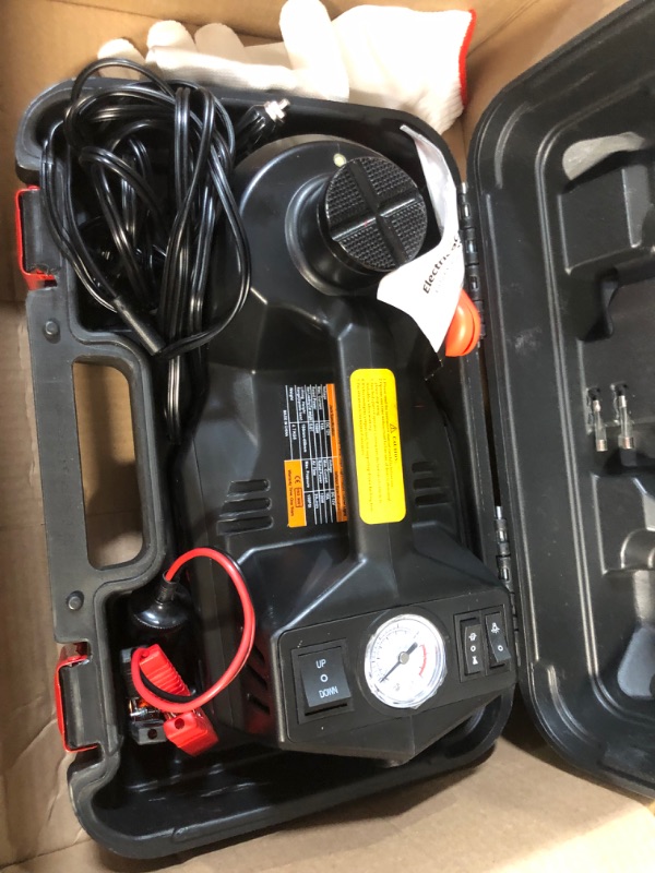 Photo 1 of FEANISIFEI Electric Car Jack Kit 5 Ton 12V Electric Car Jack with Built-in Inflatable Pump 