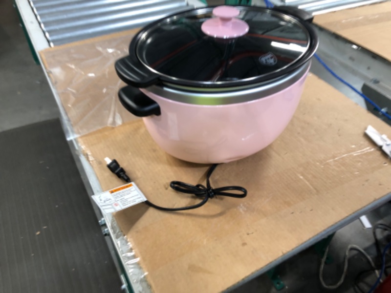 Photo 7 of GreenLife Cook Duo Healthy Ceramic Nonstick 6QT Slow Cooker, **LOOKS BRAND NEW**